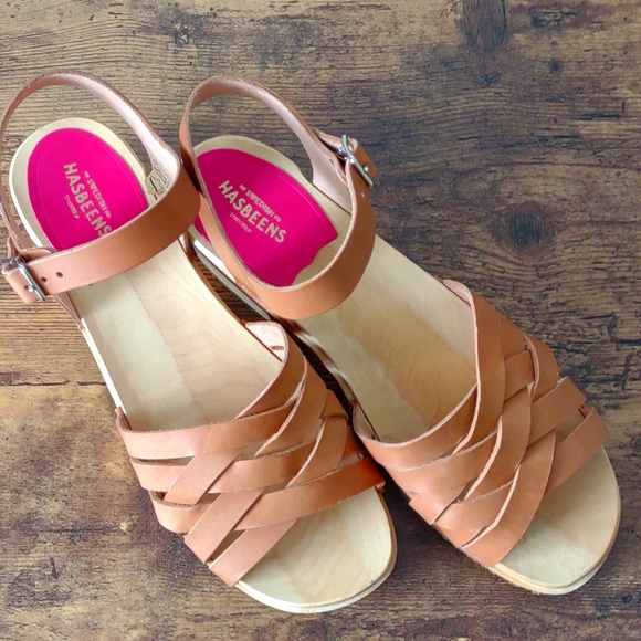 Swedish Hasbeens Shoes - Swedish Hasbeens New Braided Sandal NWOT Sz. 8